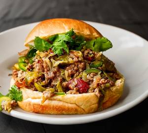 Chicken Keema Pav