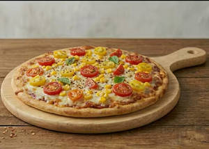 Tomato And Corn Pizza [7 Inches]