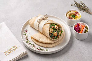 Paneer Tabbouleh Shawarma
