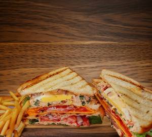 Yummy Triple Decker Sandwich