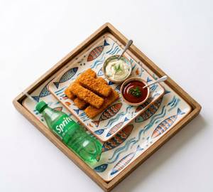Combo Fish Fingers 5-Pieces & Sprite 250Ml