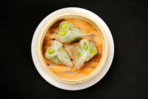 Edamame & Asparagus Dumpling