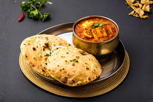 Paneer Makhani With Chapati (serves1)