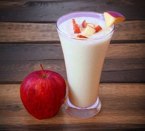 Apple thick milkshake