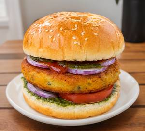 Aloo tikki burger