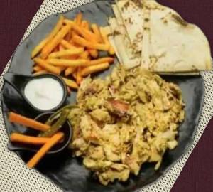 Pari Pari Loaded Shawarma Plate ( With Fries)