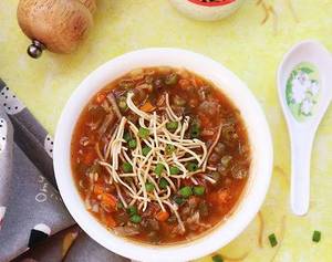 Manchow Vegetable Soup