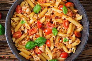 Mix Sauce Chicken Pasta