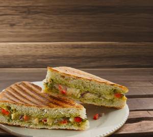 Italian Pesto Panini Sandwich