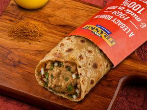 Whole Wheat Tandoori Chicken Seekh Kebab Roll