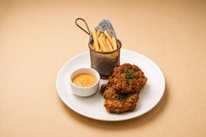 Butter Milk Fried Chicken Burger.