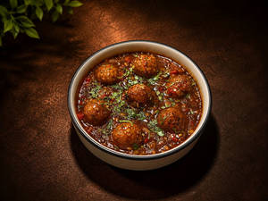 Veg Manchurian In Ginger & Coriander Sauce