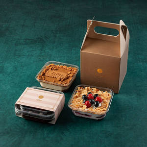 Gift Box Of 3 Desserts With Berries
