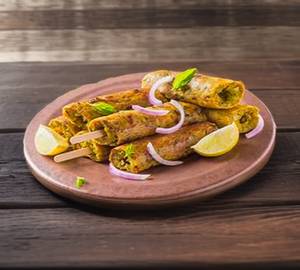 Veg seekh kebab
