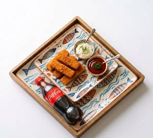 Combo Fish Fingers 5-Pieces & Coca Cola 400Ml