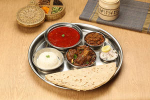 Mutton Fry Thali