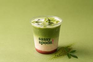Iced Litchilicious Matcha Latte