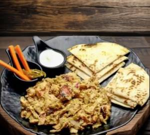 Cheesy Shawarma Plate ( Normal)