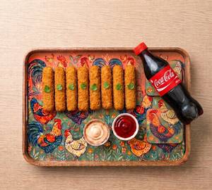 Combo Chicken Fingers 8-Pieces & Coca Cola 400Ml