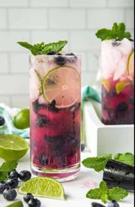 Blueberry mojito