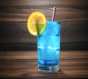 Blue Lagoon Mocktail
