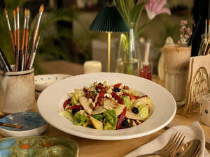 Nourishing Nutty Greens Salad
