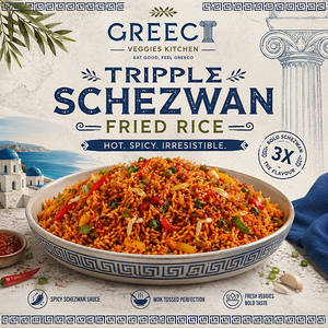 Triple Schezwan Fried Rice