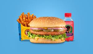 American Grilled Chicken Burger Value Combo