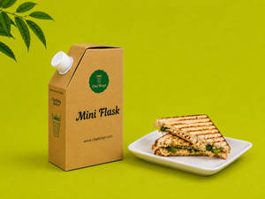 Mini Chai Flask & Chilli Cheese Toast