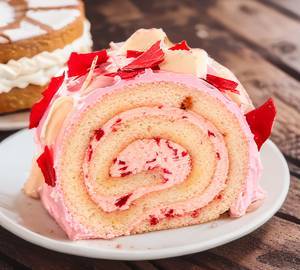 Strawberry Swiss Roll