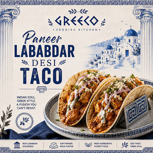 Paneer Lababdar Desi Taco