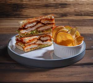Asian Style Fried Chicken Sando
