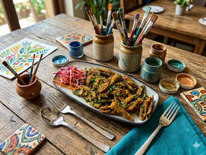 Crunchy Bhindi Finger