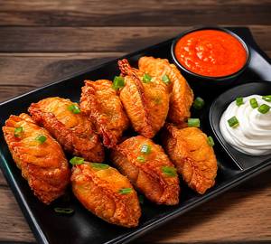 Veg paneer momos fry