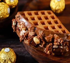 Ferrero rocher waffle
