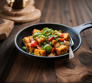 Sada White Paneer Chilli