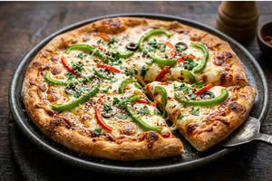Cheese & Capsicum Pizza [Large]
