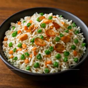 Burnt Garlic Fried Rice ( Chicken)