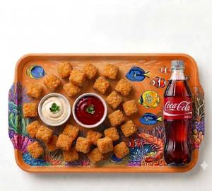 Combo Prawn Popcorn [15 Pieces] With Coca Cola [400 Ml]