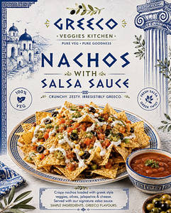 Nachos With Salsa Sauce