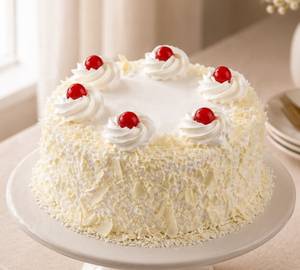 White Forest Cake (1Kg)