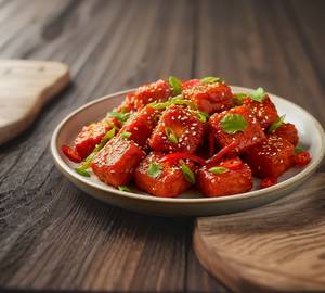 Paneer chilli dry