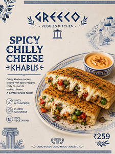 Spicy Chilli Cheese Kuboos