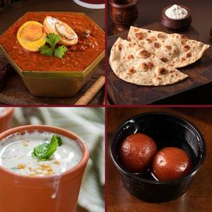 Egg Masala Curry meal for 2