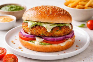 Khamosh Cheese Burger