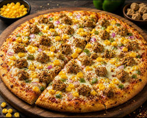 Soya & Sweet Corn Pizza