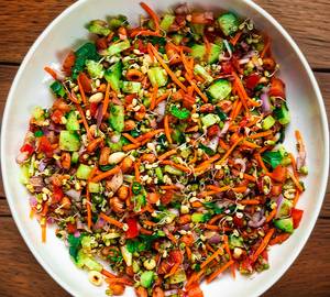 Sprouted Moong Salad