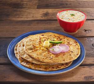 Butter Aloo Paratha