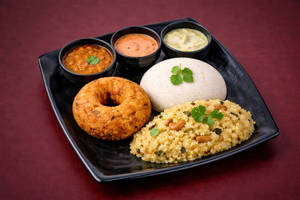 Mini Combo ( Masala Upma, Idli , Vada )