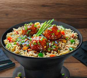 Veg Manchurian Rice